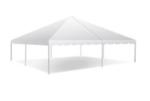 30'Wx30'Lx14'6"H white frame tent canopy (sectional)